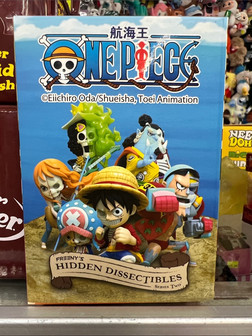 Onepiece Multicolor Mini Figure Set with Straw Hat Luffy and Crew